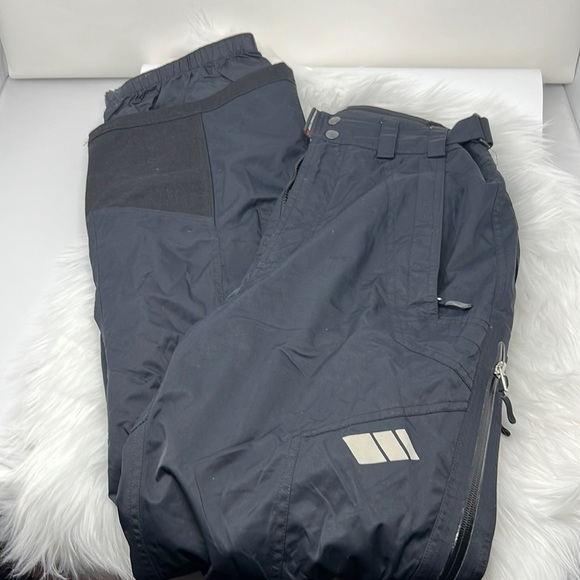 OBERMEYER Mens Traverse Ski Pants Black Size Medium - Picture 2 of 13
